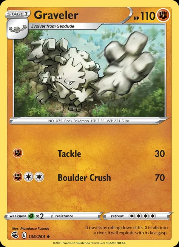 Graveler — Fusion Strike, Uncommon