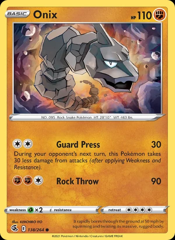 Onix — Fusion Strike, Common