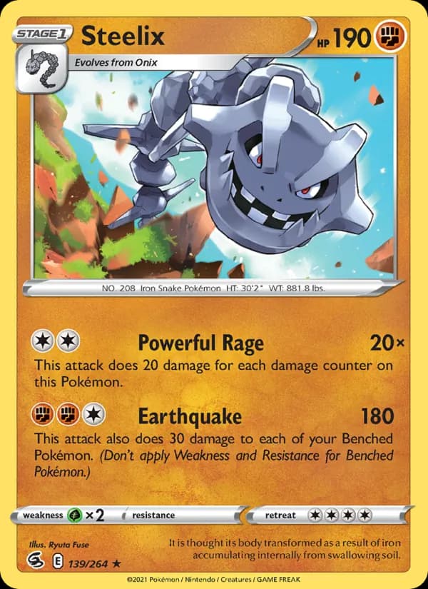 Steelix — Fusion Strike, Holo Rare