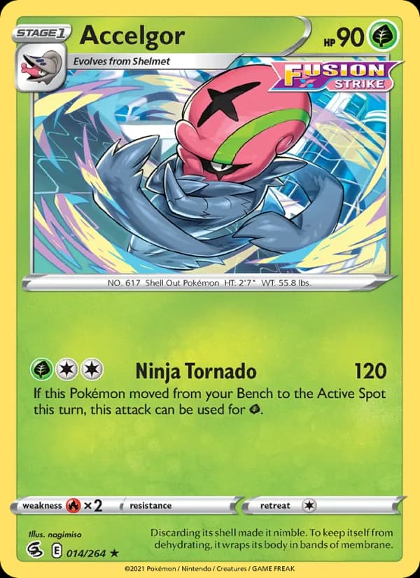 Accelgor — Fusion Strike, Rare