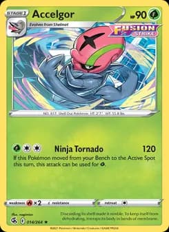 Accelgor — Fusion Strike — Rare