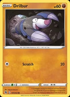 Drilbur — Fusion Strike — Common