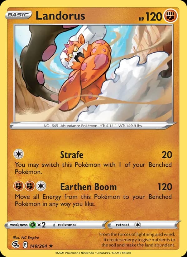 Landorus — Fusion Strike, Holo Rare
