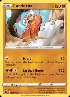 Landorus — Fusion Strike — Holo Rare