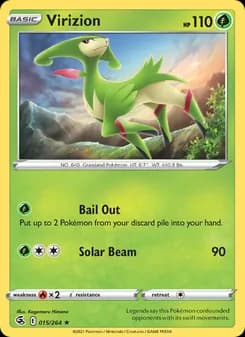 Virizion — Fusion Strike — Rare