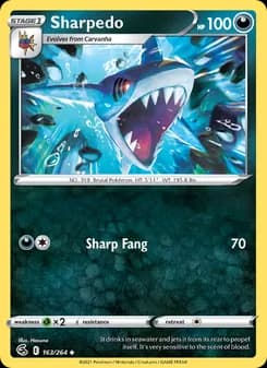 Sharpedo — Fusion Strike — Uncommon