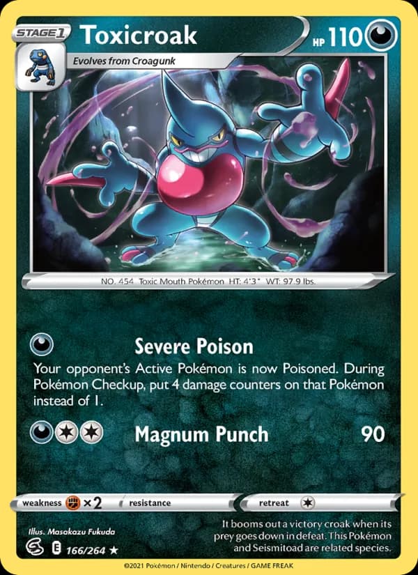 Toxicroak — Fusion Strike, Rare