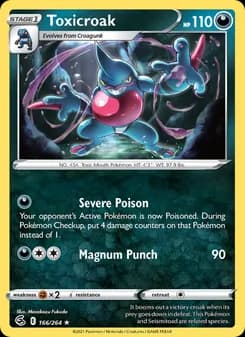 Toxicroak — Fusion Strike — Rare