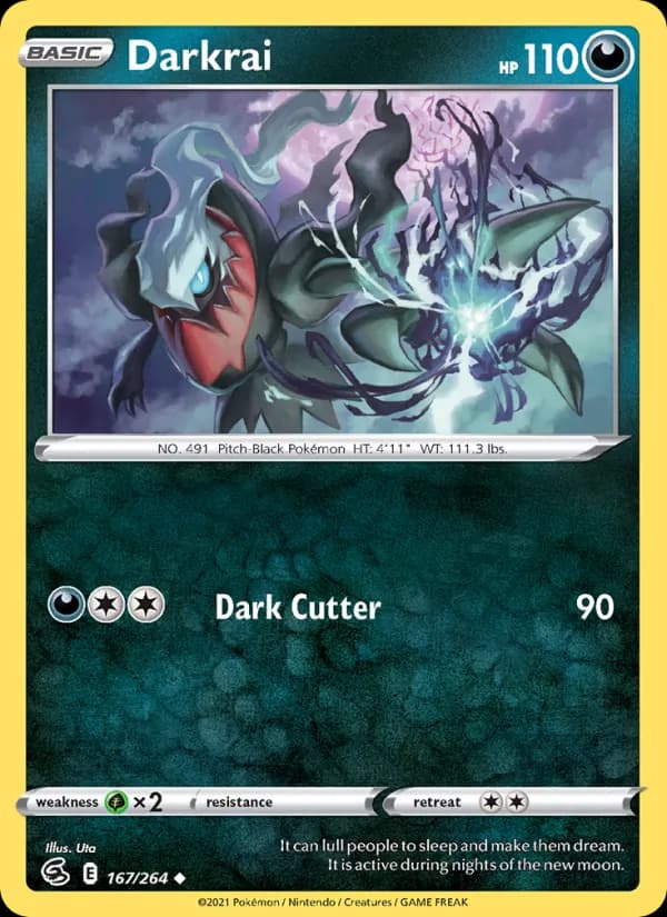 Darkrai — Fusion Strike, Uncommon