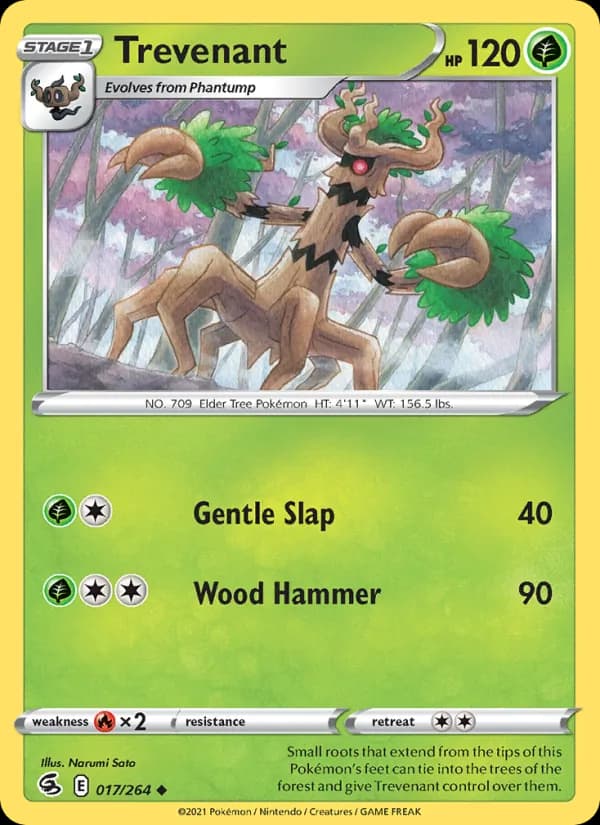 Trevenant — Fusion Strike, Uncommon