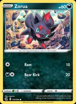 Zorua — Fusion Strike — Common