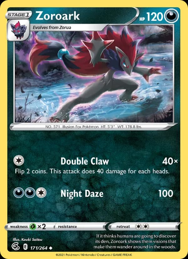 Zoroark — Fusion Strike, Uncommon