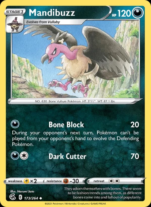 Mandibuzz — Fusion Strike, Uncommon
