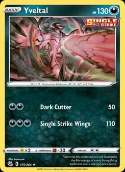 Yveltal — Fusion Strike — Rare