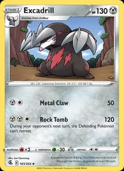 Excadrill — Fusion Strike — Uncommon