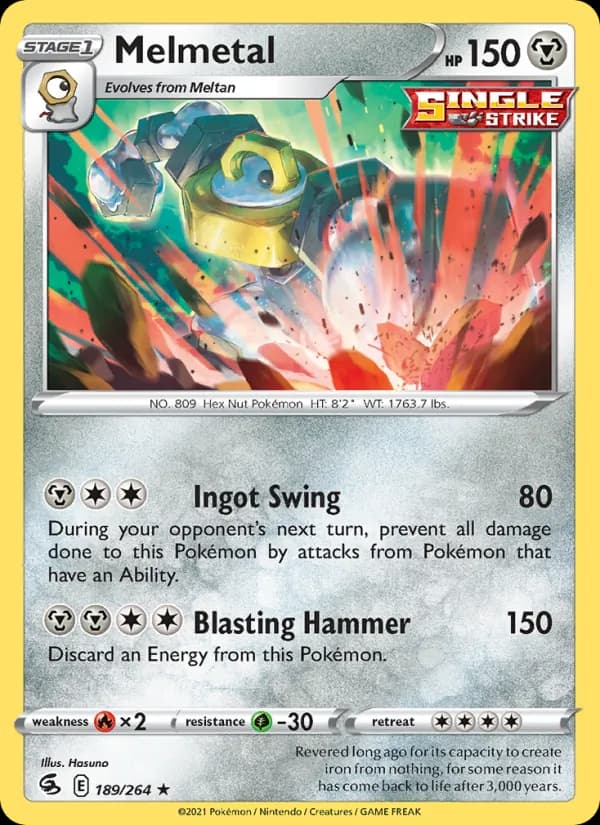 Melmetal — Fusion Strike, Holo Rare