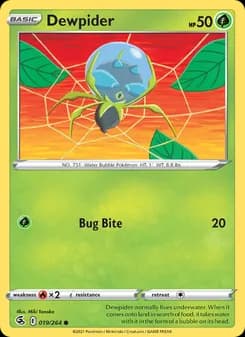 Dewpider — Fusion Strike — Common