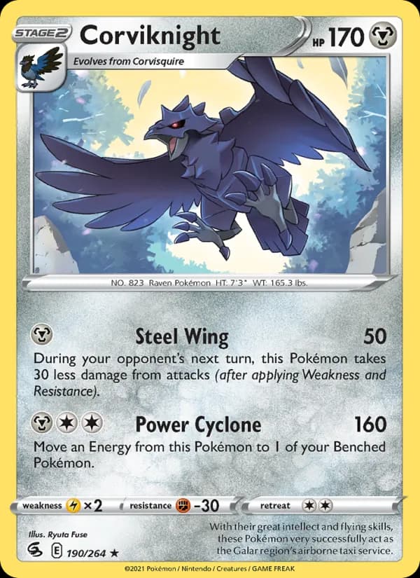 Corviknight — Fusion Strike, Rare