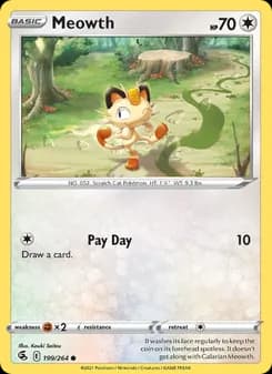 Meowth — Fusion Strike — Common