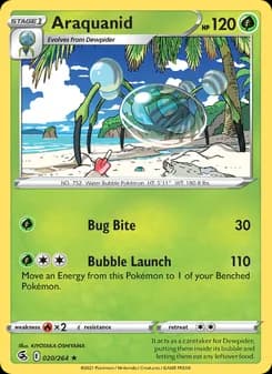 Araquanid — Fusion Strike — Rare