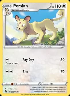 Persian — Fusion Strike — Uncommon