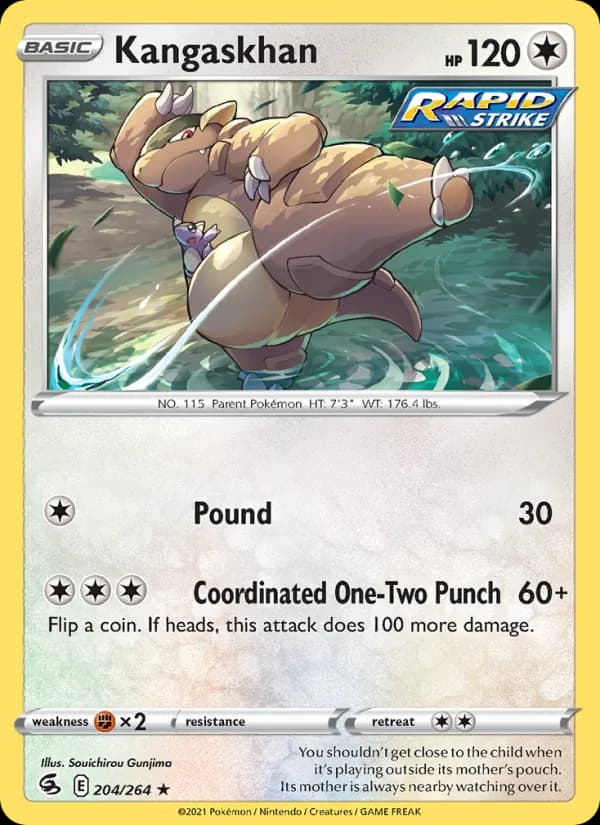 Kangaskhan — Fusion Strike, Rare