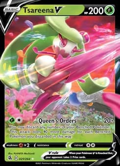 Tsareena V — Fusion Strike — Holo Rare V