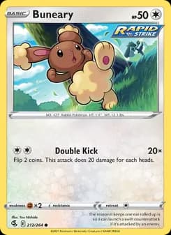 Buneary — Fusion Strike — Common