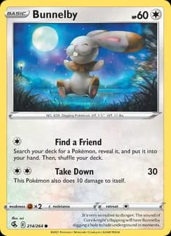 Bunnelby — Fusion Strike — Common