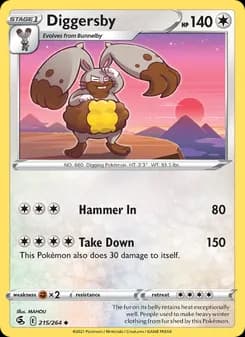 Diggersby — Fusion Strike — Uncommon
