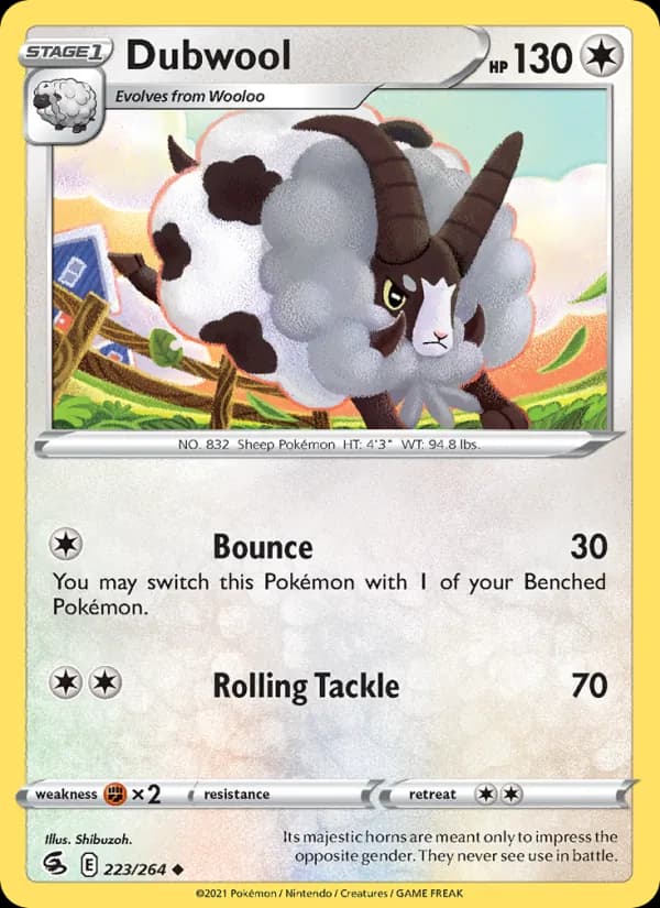 Dubwool — Fusion Strike, Uncommon