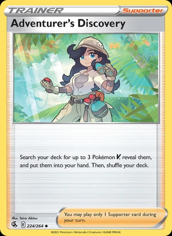 Adventurer's Discovery — Fusion Strike, Uncommon