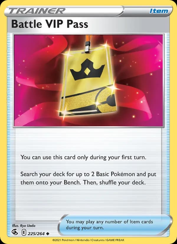 Battle VIP Pass — Fusion Strike, Uncommon