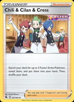 Chili & Cilan & Cress — Fusion Strike — Uncommon