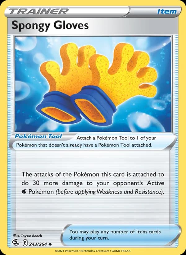 Spongy Gloves — Fusion Strike, Uncommon