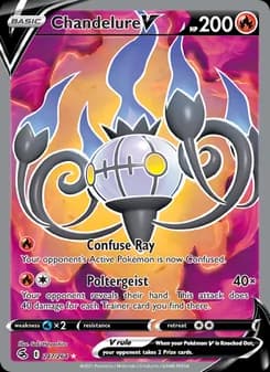 Chandelure V — Fusion Strike — Ultra Rare