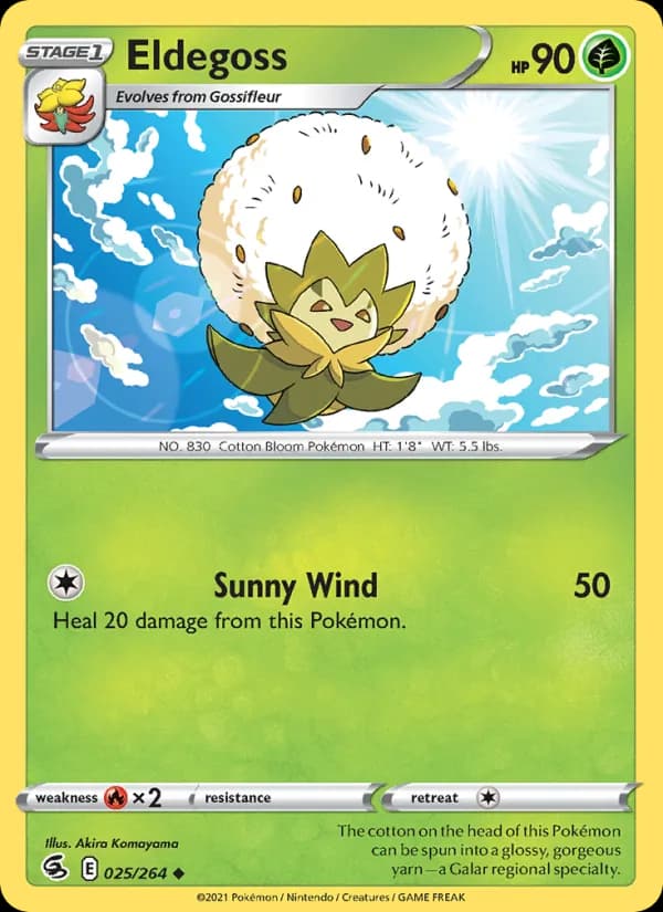 Eldegoss — Fusion Strike, Uncommon