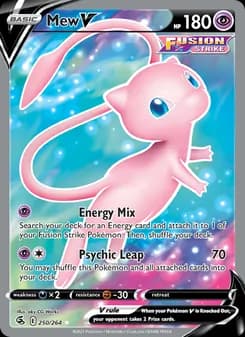 Mew V — Fusion Strike — Ultra Rare