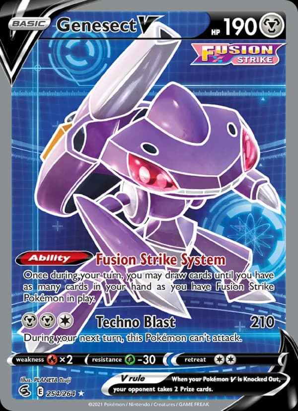 Genesect V — Fusion Strike, Ultra Rare