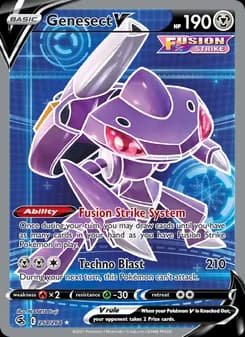 Genesect V — Fusion Strike — Ultra Rare