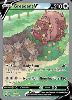 Greedent V — Fusion Strike — Ultra Rare