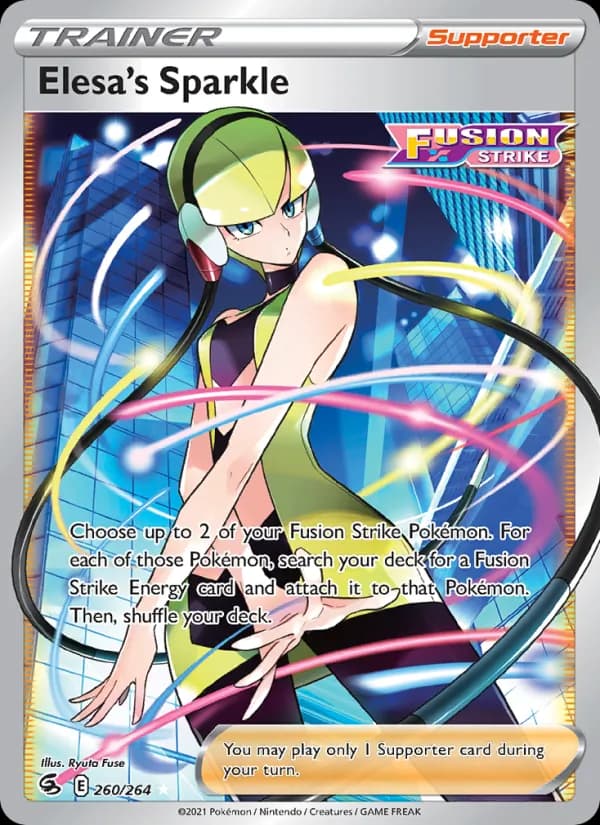Elesa's Sparkle — Fusion Strike, Ultra Rare