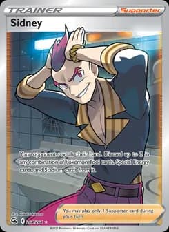 Sidney — Fusion Strike — Ultra Rare