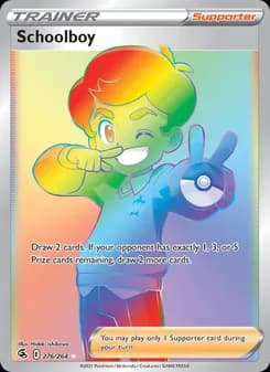 Schoolboy — Fusion Strike — Secret Rare