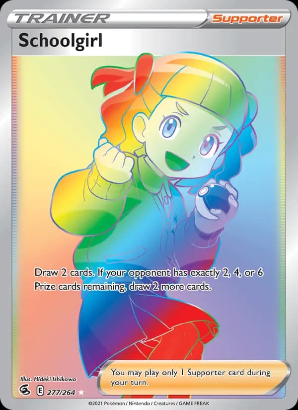 Schoolgirl — Fusion Strike, Secret Rare