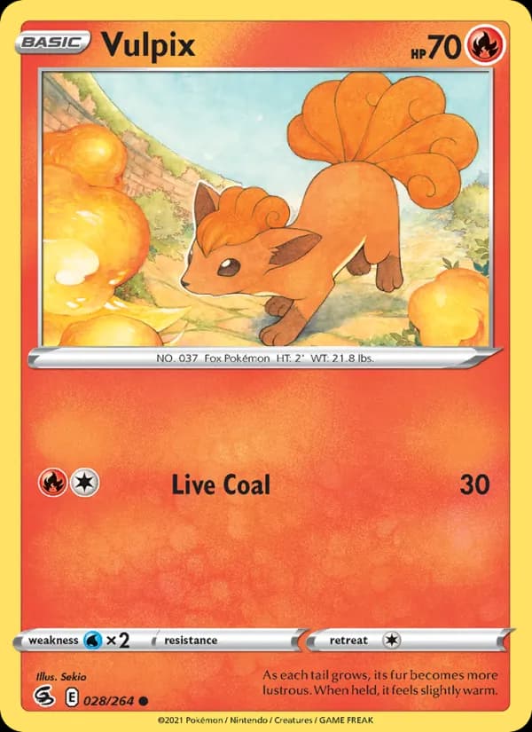 Vulpix — Fusion Strike, Common