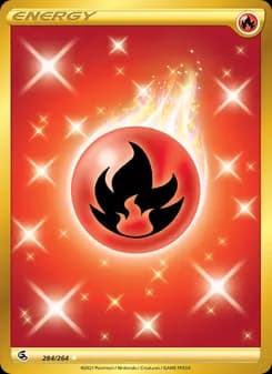 Fire Energy — Fusion Strike — Secret Rare