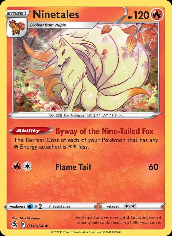Ninetales — Fusion Strike, Uncommon