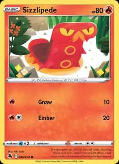 Sizzlipede — Fusion Strike — Common