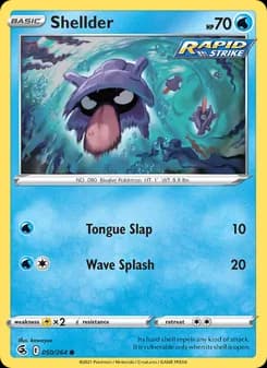 Shellder — Fusion Strike — Common